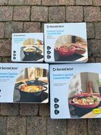 Gietijzeren pannenset 4 delig, Huis en Inrichting, Keuken | Potten en Pannen, Ophalen of Verzenden, Nieuw, Rvs, Pannenset