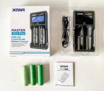 XTAR Master VC2Plus oplader beschikbaar voor biedingen