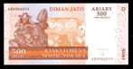 Bankbiljet - Madagascar 500 Ariary 2004 - UNC, Postzegels en Munten, Bankbiljetten | Afrika, Ophalen of Verzenden, Overige landen