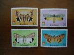 Vlinders Kiribati 1980, mi.354-57 postfris, Ophalen of Verzenden, Postfris, Dier of Natuur