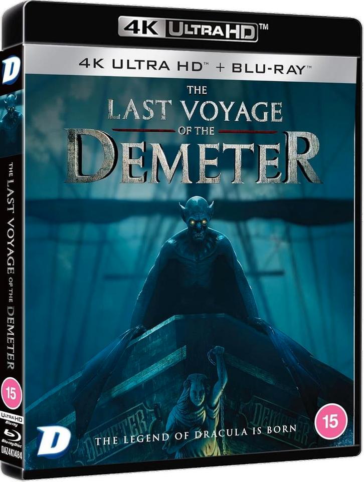 The Last Voyage of the Demeter 4K Blu-Ray UK Seal Slipcover, Cd's en Dvd's, Blu-ray, Nieuw in verpakking, Actie, Ophalen of Verzenden