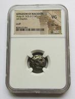 ** Kingdom of Macedonie - Zeer Oude Munt -323-317BC-ZILVER*, Postzegels en Munten, Verzenden, Overige landen, Losse munt, Zilver