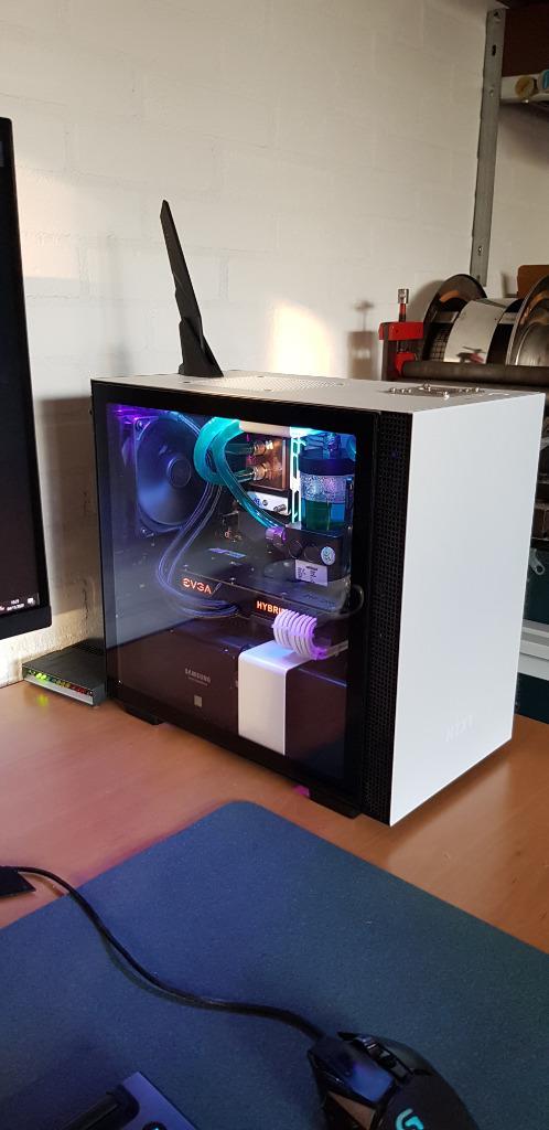 Strakke 5800X3D 32GB work/game station Custom Watercool, Computers en Software, Desktop Pc's, Gebruikt, 4 Ghz of meer, SSD, 32 GB