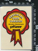 Sticker: Pfizer - Groeiplan voor varkens (2), Verzamelen, Stickers, Ophalen of Verzenden