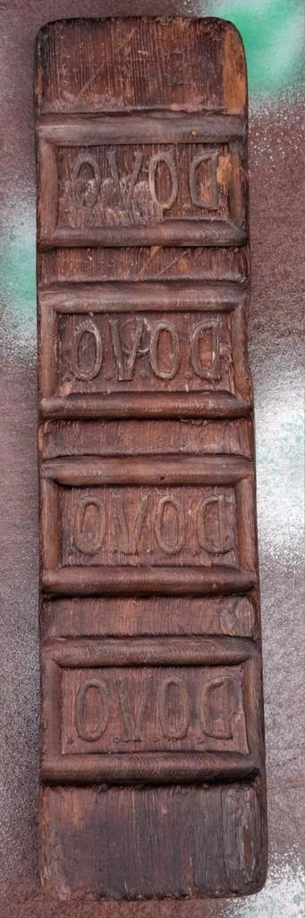 Speculaasplank/koekplank.  Ca 1850. 7.5/30 cm. * Zie tekst.  beschikbaar voor biedingen