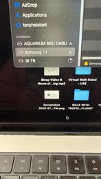 Goed Onderhouden Samsung T7 SSD 1TB USB C + Cable, Computers en Software, Harde schijven, Ophalen of Verzenden, Zo goed als nieuw