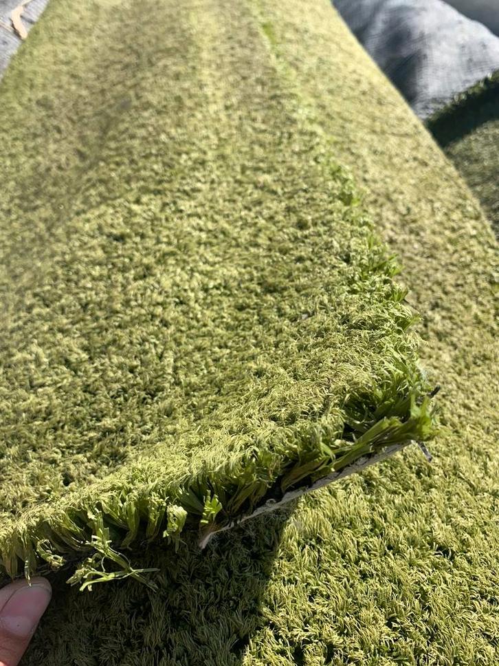 Stuk Kunstgras 20m2 (4 x 5m) €90,-, Tuin en Terras, Gras en Kunstgras, Gebruikt, Kunstgras, 20 m² of meer, Ophalen of Verzenden