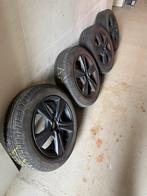 Matzwarte 15 inch velgen met banden, Auto-onderdelen, Banden en Velgen, Ophalen, 15 inch, Winterbanden