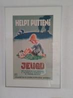 Affiche Helpt Puttens Jeugd, Verzamelen, Militaria | Tweede Wereldoorlog, Verzenden, Nederland, Foto of Poster