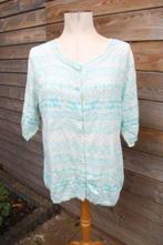 Vest creme/ aqua Didi mt XXL, Blauw, Didi, Zo goed als nieuw, Maat 46/48 (XL) of groter