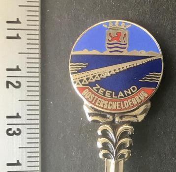 lepel, Zeeland, Oosterscheldebrug, emaille (L6 beschikbaar voor biedingen