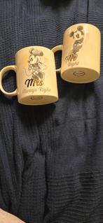 Disney Mr. & Mrs. Right Mokken Set, Ophalen of Verzenden, Zo goed als nieuw, Servies