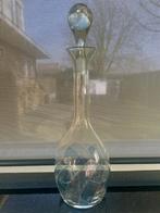 Prachtige kristallen Karaf WMF blauw transparant, Antiek en Kunst, Ophalen of Verzenden