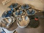 16 delig kook set., Huis en Inrichting, Ophalen of Verzenden, Nieuw, Rvs, Pannenset