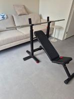 Nieuwstaat fitness corength bankdrukset + corength stang, Ophalen of Verzenden, Zo goed als nieuw, Krachtstation