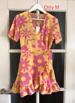Only jurk roze/geel 38 nieuw, Maat 38/40 (M), Only, Nieuw, Ophalen of Verzenden