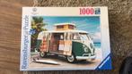 Ravensburger puzzel 1000 st VW busje, Hobby en Vrije tijd, Denksport en Puzzels, Ophalen of Verzenden, 500 t/m 1500 stukjes, Zo goed als nieuw