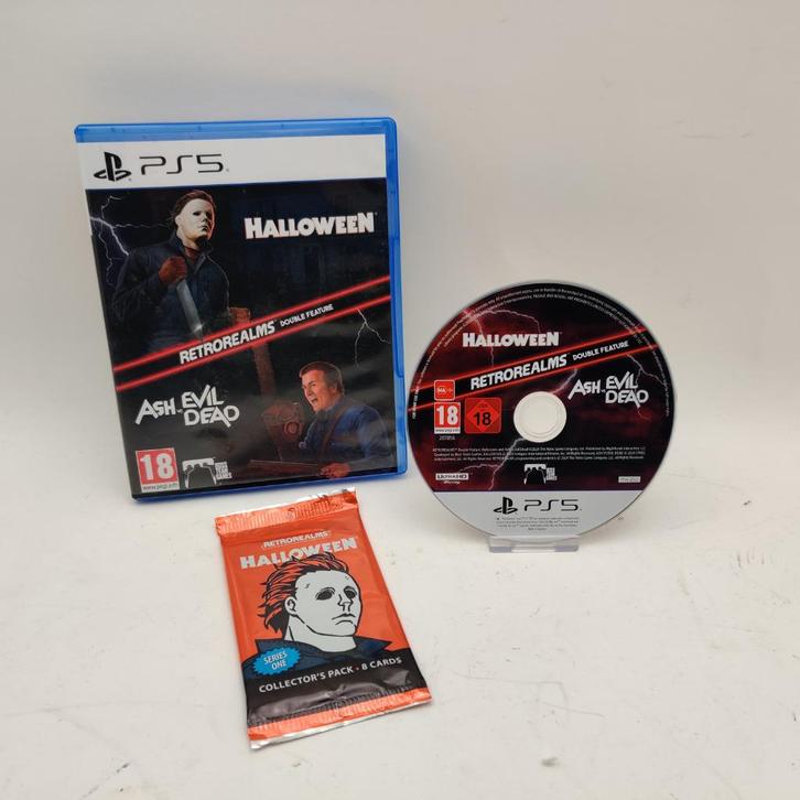 Halloween & Ash vs. Evil Dead - Retro Realms PS5 nu €14.99, Spelcomputers en Games, Games | Sony PlayStation 5, Zo goed als nieuw
