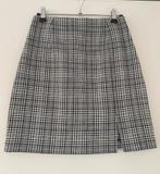 Zara zwart wit geruite rok met spitje, maat XS, Zara, Ophalen of Verzenden, Nieuw, Maat 34 (XS) of kleiner