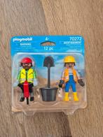 Playmobil Bouwvakker & Brandweerman Set, Ophalen of Verzenden, Nieuw, Jongen of Meisje