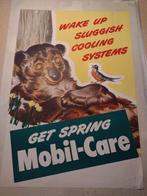 Mobil-Care.  Reclame affiche, Verzamelen, Posters, Ophalen of Verzenden, A1 t/m A3, Reclame, Rechthoekig Staand