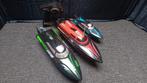 Rc speedboot  3 stuks., Hobby en Vrije tijd, Modelbouw | Boten en Schepen, Ophalen of Verzenden, Gebruikt, Groter dan 1:32, Overige merken
