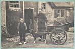 1938 HUIZEN NH Jaap bij de Melkkar Hondenkar, Ophalen of Verzenden, 1920 tot 1940, Gelopen, Noord-Holland