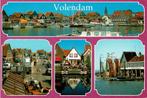 Ansichtkaart Volendam Haven en De Dijk, Ophalen of Verzenden, 1980 tot heden, Gelopen, Noord-Holland