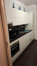 Complete, werkende keuken te koop, Huis en Inrichting, Keuken | Complete keukens, Ophalen, Gebruikt, Wit, Enkelwandige keuken