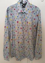 Floral Shirt | WE, Blauw, Ophalen of Verzenden, Zo goed als nieuw, Halswijdte 41/42 (L)
