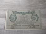 Net biljet 5 gulden zilverbon, 1944, Postzegels en Munten, Bankbiljetten | Nederland, 5 gulden, Ophalen