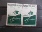 1988 - duo standbeeld van erasmus (755h), Postzegels en Munten, Postzegels | Nederland, Verzenden, Gestempeld
