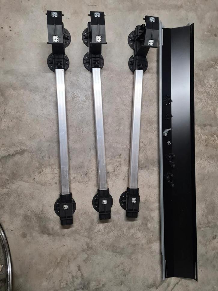 Esdec FlatFix Fusion 2 Panelen Platdak - Zwart, Tuin en Terras, Terrasdelen en Vlonders, Nieuw, Hout, Ophalen