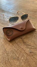 Ray-Ban Aviator RB 3025 Goud/Blauw, Sieraden, Tassen en Uiterlijk, Zonnebrillen en Brillen | Heren, Zonnebril, Blauw, Ophalen of Verzenden