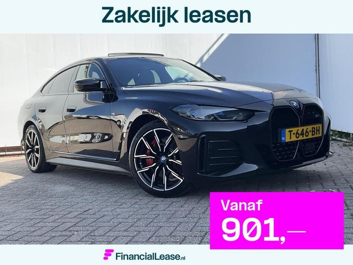BMW i4 M50 M-Sport 84kWh 544PK Pano Laser HUD Harman/Kardon, Auto's, BMW, Bedrijf, Lease, Financial lease, i4, 360° camera, ABS
