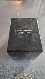 Ar1400 Armani Ceramica Herenhorloge, Sieraden, Tassen en Uiterlijk, Horloges | Heren, Overige merken, Staal, Gebruikt, Staal
