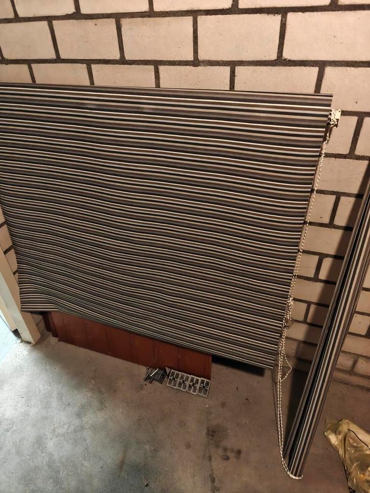 Rolgordijn met Strepen 2x, Huis en Inrichting, Stoffering | Gordijnen en Lamellen, Ophalen