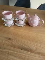 Theeservies met bloemen, Ophalen, Keramiek, Zo goed als nieuw, Overige stijlen