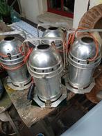 SET VAN 4 THEATER STAGE SPOTS, Huis en Inrichting, Lampen | Spots, Ophalen of Verzenden, Gebruikt, Metaal of Aluminium