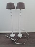 2 (kleine) staande lampen, Huis en Inrichting, Lampen | Tafellampen, Nieuw, Ophalen of Verzenden, Hout, 50 tot 75 cm