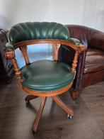 Engelse bureau stoel  zgs, Huis en Inrichting, Stoelen, Ophalen, Zo goed als nieuw, Overige kleuren, Eén