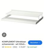 2x Komplement uittrekbaar schoenenrek 75 cm, Ophalen, Zo goed als nieuw