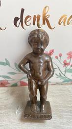 Vintage Manneken Pis Beeldje - Messing of Brons, Verzamelen, Beelden en Beeldjes, Ophalen of Verzenden, Zo goed als nieuw, Mens