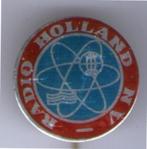 Radio Holland blik omroep speldje ( V_037 ), Verzamelen, Verzenden, Nieuw, Merk, Speldje of Pin