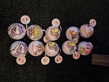 Kerstballen Woezel & Pip 10 stuks beschikbaar voor biedingen