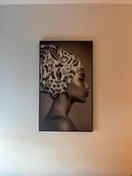 Afrikaanse vrouw schilderij, Antiek en Kunst, Kunst | Schilderijen | Abstract, Ophalen