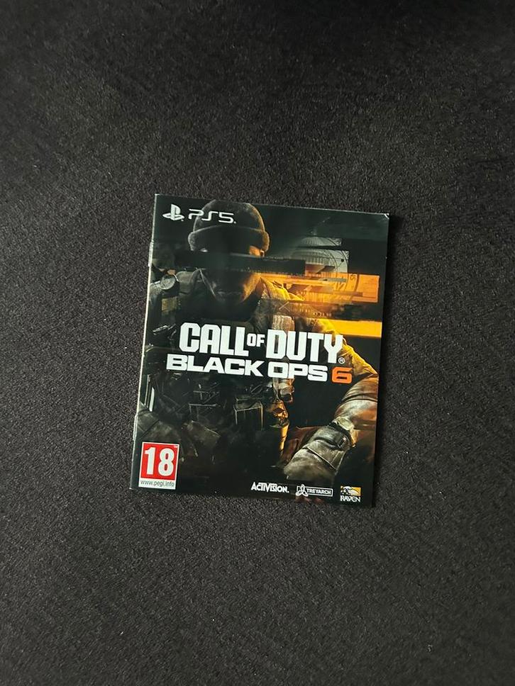 PlayStation 5 call of duty black ops 6 voucher, Spelcomputers en Games, Games | Sony PlayStation 5, Zo goed als nieuw, Ophalen of Verzenden