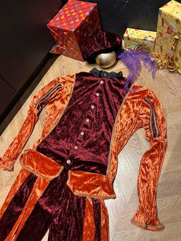 Pietenpak bruin maat l luxe handwerk sinterklaas set beschikbaar voor biedingen