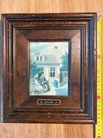 Pieter de Hooch (replica) in Houten Lijst, Ophalen of Verzenden