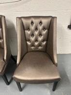 4 eetkamer stoelen, Ophalen, Zo goed als nieuw, Minder dan 75 cm, 50 tot 75 cm